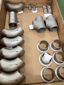 Piping package order being readied for despatch