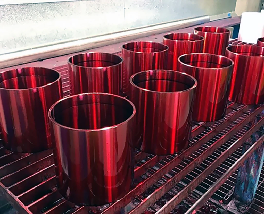 Inspection and testing at Langley Alloys